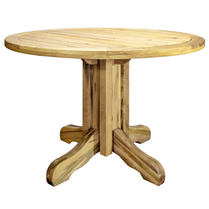 Montana Woodworks Homestead Patio Table Clear Exterior Finish Outdoor MWHCEPTRV 661890456546