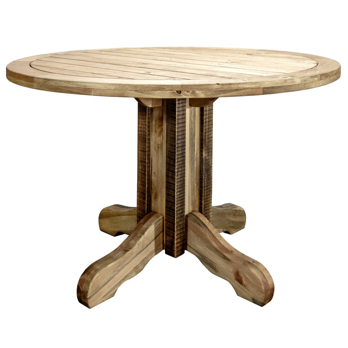 Montana Woodworks Homestead Patio Table Exterior Stain Outdoor MWHCEPTRSL 661890456553