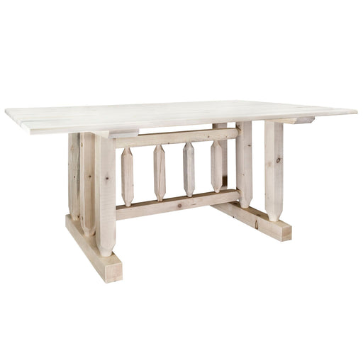 Montana Woodworks Homestead Trestle Based Dining Table Ready to Finish Dining, Kitchen MWHCDT 661890410050