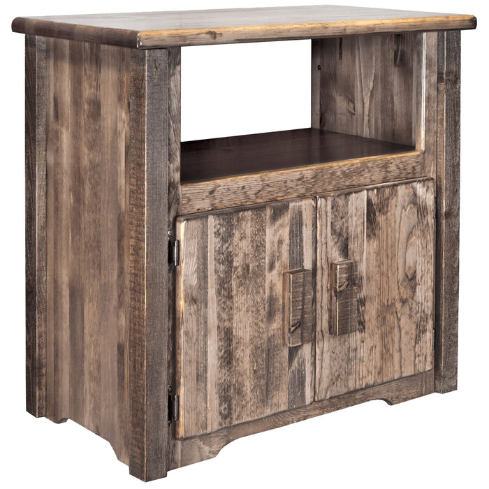 Montana Woodworks Homestead Utility Stand Stained & Lacquered Living Room, Bedroom MWHCUSNSL 661890414713