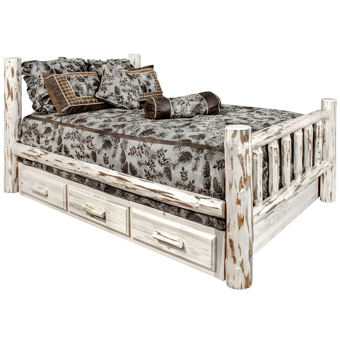 Montana Woodworks Montana Bed w/ Storage Ready to Finish / Twin Beds MWSBT 661890422169