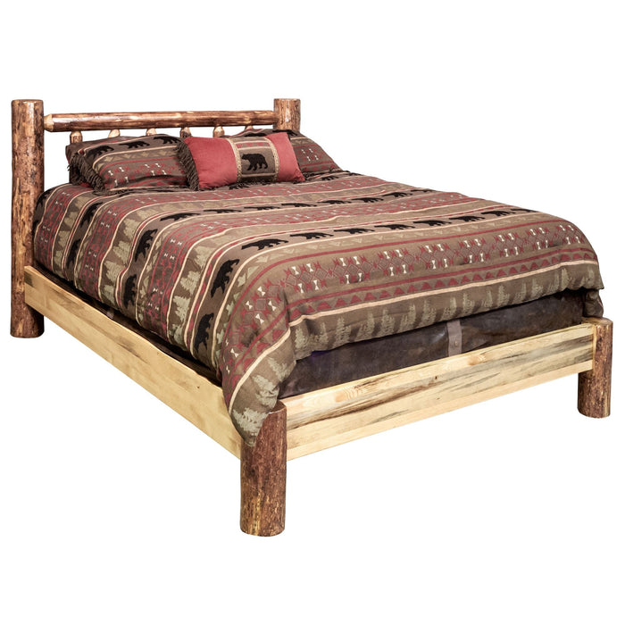 Montana Woodworks Montana King Platform Bed Stained & Lacquered Beds MWGCPBK 661890420806