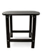 Polywood Polywood Black South Beach 18" Side Table Black Side Table SBT18BL 845748000253