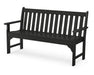 Polywood Polywood Black Vineyard 60" Bench Black Bench GNB60BL 845748009560