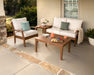 Polywood Polywood Braxton 4-Piece Deep Seating Set Seating Sets