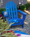 Polywood Polywood Classic Folding Adirondack 5-Piece Conversation Group Adirondack Chair