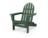 Polywood Polywood Classic Folding Adirondack Chair Green Adirondack Chair AD5030GR 845748000512