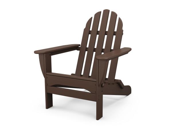 Polywood Polywood Classic Folding Adirondack Chair Mahogany Adirondack Chair AD5030MA 845748000529