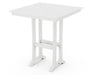 Polywood Polywood Farmhouse Trestle 37" Bar Table White Bar Table PLB81-T1L1WH 190609020186