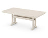 Polywood Polywood Farmhouse Trestle 37" x 72" Dining Table Sand Dining Table PL83-T1L1SA 190609013539