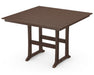 Polywood Polywood Farmhouse Trestle 59" Bar Table Mahogany Bar Table PLB85-T1L1MA 190609017315