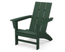 Polywood Polywood Green Modern Adirondack Chair Green Adirondack Chair AD420GR 190609040344