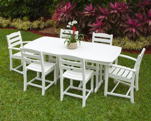 Polywood Polywood La Casa Caf‚ 7-Piece Dining Set Dining Sets