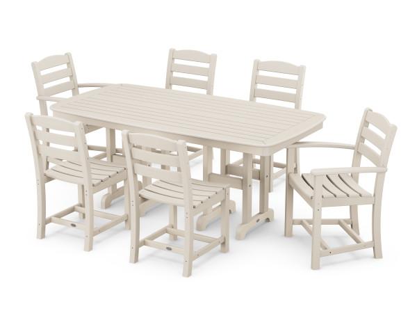 Polywood Polywood La Casa Caf‚ 7-Piece Dining Set Sand Dining Sets PWS131-1-SA 190609061912