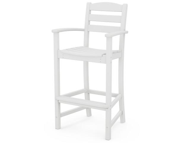 Polywood Polywood La Casa Caf‚ Bar Arm Chair White Arm Chair TD202WH 845748025348