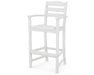 Polywood Polywood La Casa Caf‚ Bar Arm Chair White Arm Chair TD202WH 845748025348