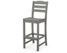 Polywood Polywood La Casa Cafš Bar Side Chair Slate Grey Chair TD102GY 845748025096