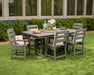 Polywood Polywood Lakeside 7-Piece Farmhouse Dining Set Dining Sets