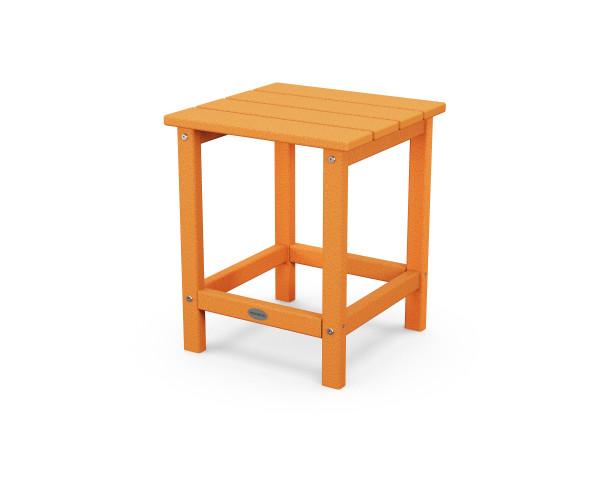 Polywood Polywood Long Island 18" Side Table Tangerine Side Table ECT18TA 845748006231