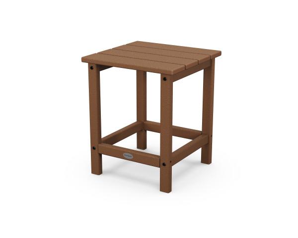 Polywood Polywood Long Island 18" Side Table Teak Side Table ECT18TE 845748006248