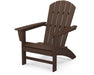 Polywood Polywood Mahogany Nautical Adirondack Chair Mahogany Adirondack Chair AD410MA 190609039980