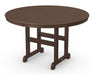 Polywood Polywood Mahogany Round 48" Dining Table Mahogany Dining Table RT248MA 845748024778