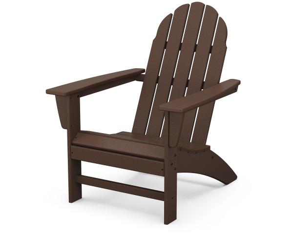 Polywood Polywood Mahogany Vineyard Adirondack Chair Mahogany Adirondack Chair AD400MA 190609040177