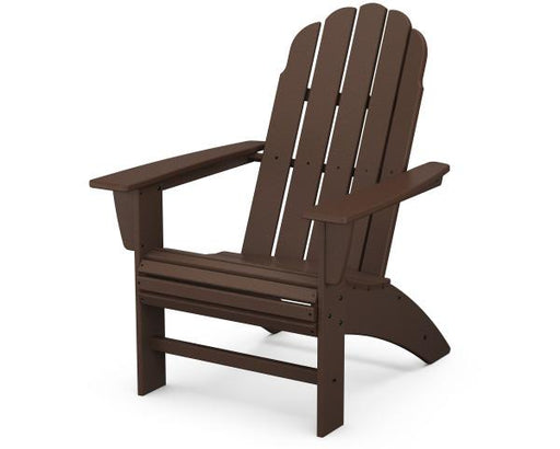 Polywood Polywood Mahogany Vineyard Curveback Adirondack Chair Mahogany Adirondack Chair AD600MA 190609046223