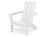 Polywood Polywood Modern Adirondack Chair White Adirondack Chair AD420WH 190609040498