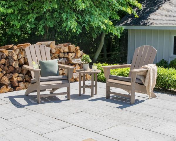 Polywood Polywood Nautical 3-Piece Adirondack Set Adirondack Chair