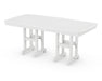 Polywood Polywood Nautical 37" x 72" Dining Table White Dining Table NCT3772WH 845748042413