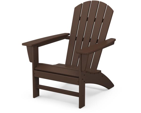 Polywood Polywood Nautical Adirondack Chair Mahogany Adirondack Chair AD410MA 190609039980