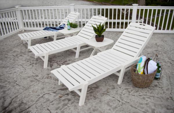 Polywood Polywood Nautical Chaise Chaise Lounger