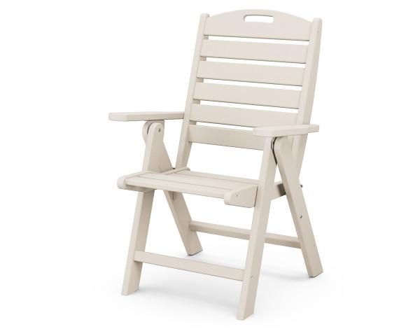 Polywood Polywood Nautical Highback Chair Sand Highback Chair NCH38SA 845748001632