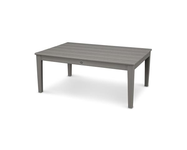 Polywood Polywood Newport 28" x 42" Coffee Table Slate Grey Coffee Table CT2842GY 190609025099