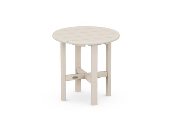 Polywood Polywood Round 18" Side Table Sand Side Table RST18SA 845748007177