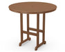 Polywood Polywood Round 48" Bar Table Teak Bar Table RBT248TE 845748021210