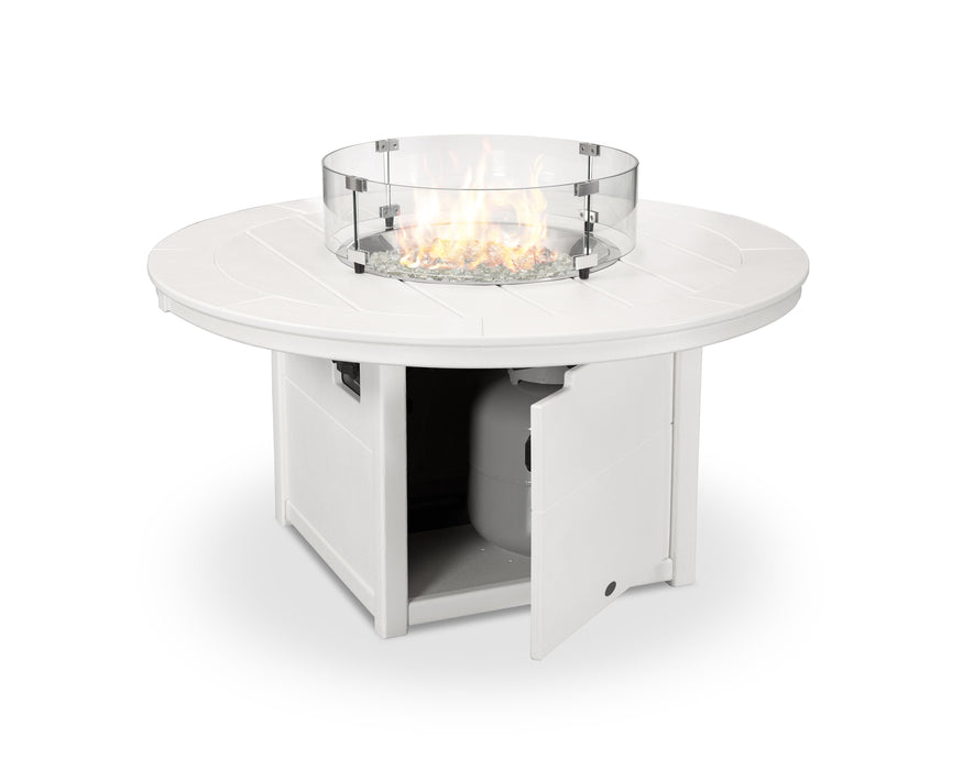 Polywood Polywood Round 48" Fire Pit Table Table