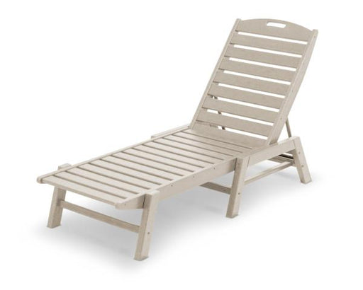 Polywood Polywood Sand Nautical Chaise Sand Chaise Lounger NAC2280SA 845748008150