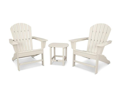 Polywood Polywood Sand South Beach Adirondack 3-Piece Set Sand Adirondack Chair PWS175-1-SA 190609038600