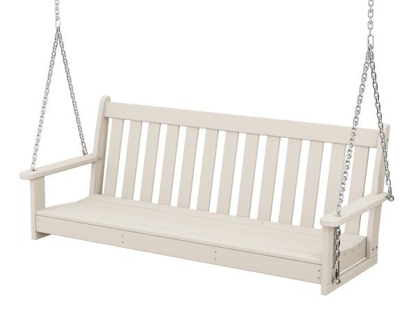 Polywood Polywood Sand Vineyard 60" Porch Swing Sand Porch Swing Bed GNS60SA 845748009539