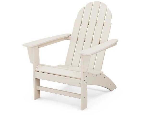 Polywood Polywood Sand Vineyard Adirondack Chair Sand Adirondack Chair AD400SA 190609040191