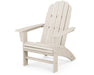 Polywood Polywood Sand Vineyard Curveback Adirondack Chair Sand Adirondack Chair AD600SA 190609046247