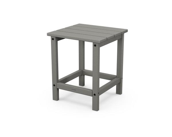 Polywood Polywood Slate Grey Long Island 18" Side Table Slate Grey Side Table ECT18GY 845748041614