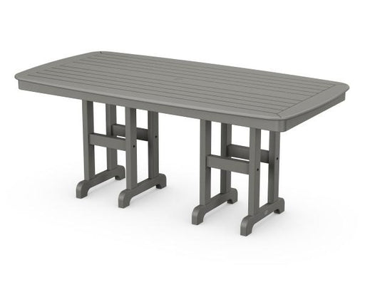 Polywood Polywood Slate Grey Nautical 37" x 72" Dining Table Slate Grey Dining Table NCT3772GY 845748021913