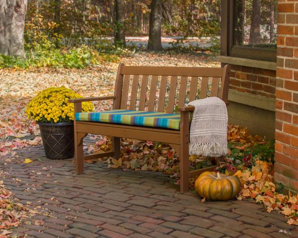 Polywood Polywood Slate Grey Vineyard 48" Bench Slate Grey Bench GNB48GY 845748054720