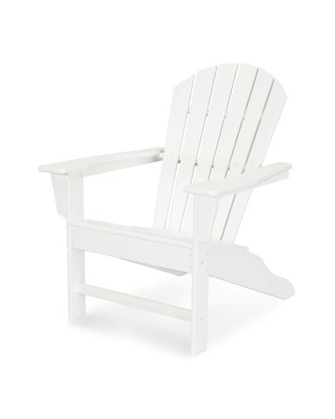 Polywood Polywood South Beach Adirondack White Adirondack Chair SBA15WH 845748009768