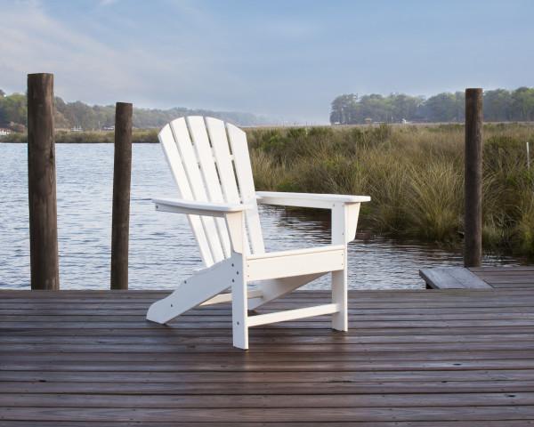 Polywood Polywood Sunset Red Palm Coast Adirondack Sunset Red Adirondack Chair HNA10-SR 845748068482