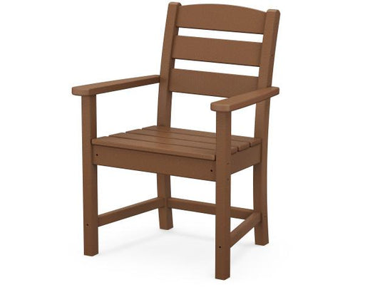 Polywood Polywood Teak Lakeside Dining Arm Chair Teak Arm Chair TLD200TE 190609136351