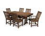 Polywood Polywood Teak Vineyard 7-Piece Dining Set Teak Dining Sets PWS407-1-TE 190609064371